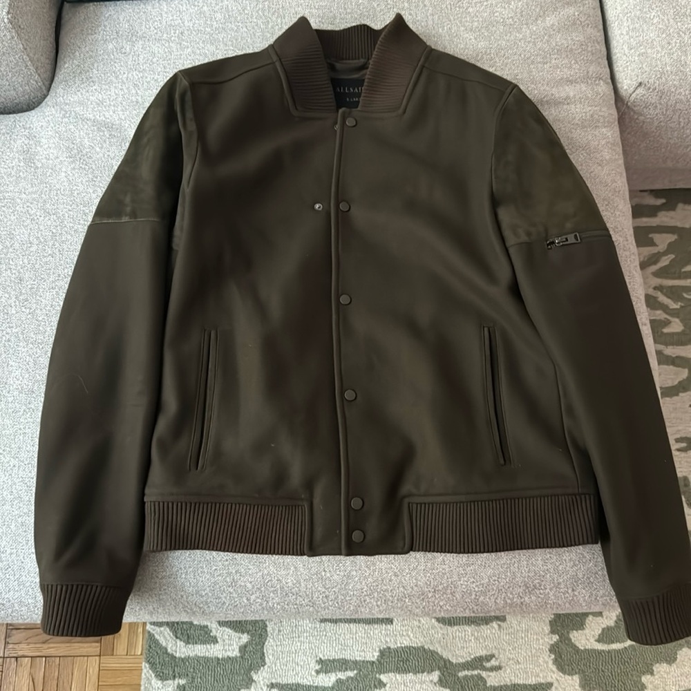 All Saints Brown Bomber Men’s XL